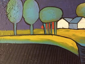 Berend Pasman - Surrealistisch landschap kopen? Bied vanaf 180!