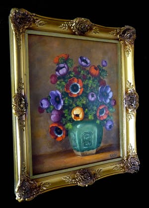 Buy Henri Endlich - Bloemen stilleven anemonen? Bid from 80!