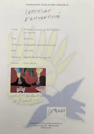 Corneille - PINOCCHIO kopen? Bied vanaf 1800!