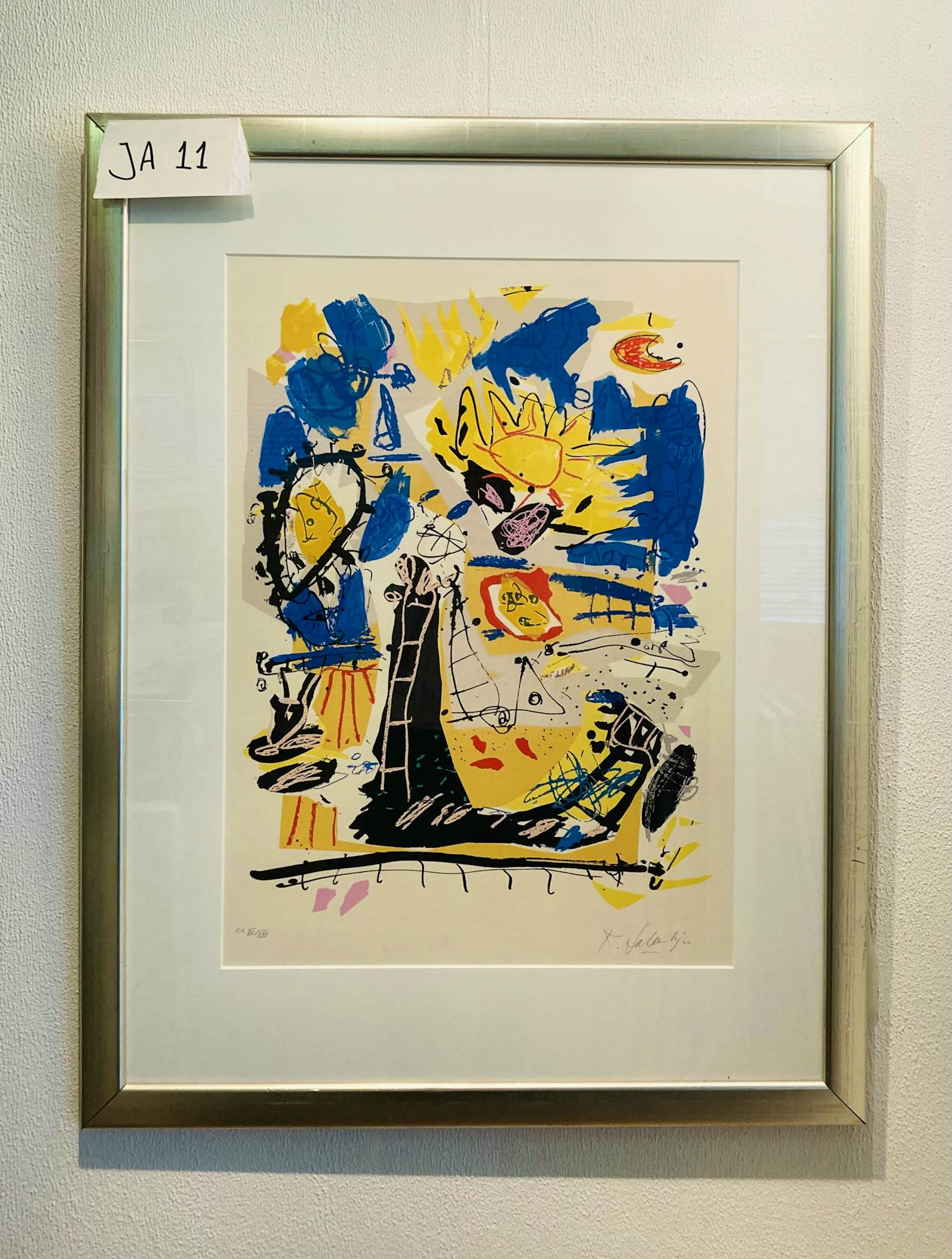 Kees Salentijn - zonder titel maar met lijst! JA-11( opslag extern) kopen? Bied vanaf 85!