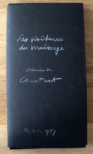 Constant - Portfolio met 25 werken: Les Visiteurs du Vermissage - 1987 kopen? Bied vanaf 399!