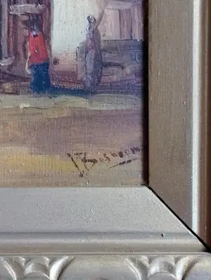 Johannes Bosboom - kerkinterieur van Johannes Bosboom kopen? Bied vanaf 40!