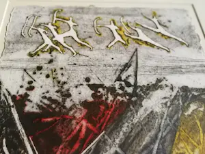 Chabab Tayefeh Mohajer - Ingelijste reliefets "Dance des Arches" kopen? Bied vanaf 60!