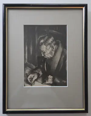 Jelle Troelstra - Portret Pieter Jelles Troelstra. Vader kunstenaar. kaufen? Bieten Sie von 59!