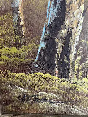 Niet of onleesbaar gesigneerd - Landschap kopen? Bied vanaf 1!