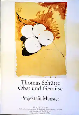 Thomas Schütte - Obst und Gemuse vendu pour 10€ !