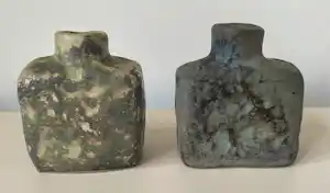 Jaan Mobach - Twee vintage blokvaasjes verkauft für € 50!