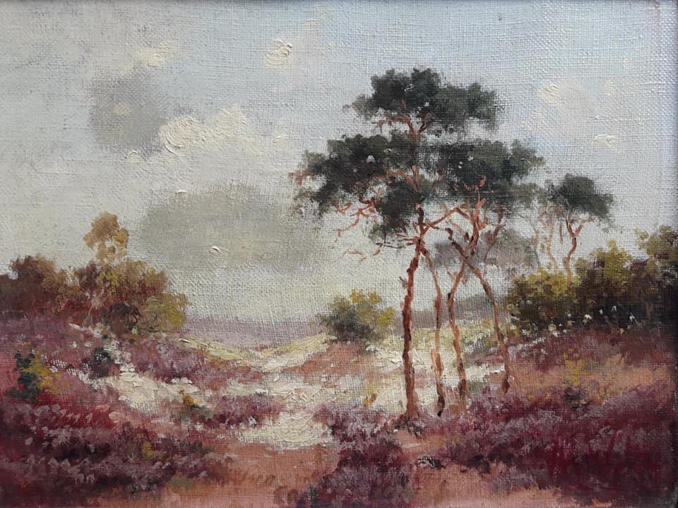 Thomas van Wissen - Heidelandschap verkocht voor € 49!