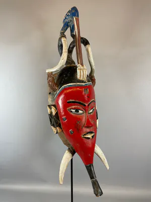 Guro - African Guro masks - Congo. kopen? Bied vanaf 45!