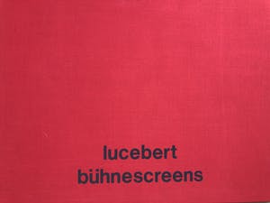 Lucebert - Buhnescreens: 7 zeefdrukken en 8 gedichten kopen? Bied vanaf 1550!