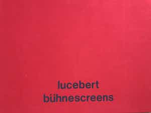 Lucebert - Buhnescreens: 7 zeefdrukken en 8 gedichten verkocht voor € 1550!