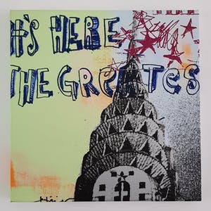 Jorg Doring - mixed media op doek handgesigneerd kopen? Bied vanaf 165!