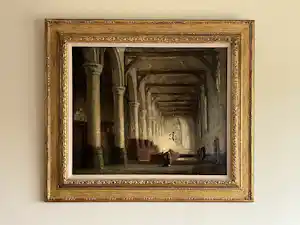 Jacques Snoeck - Moeder en dochter in kerkinterieur verkauft für € 225!