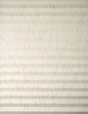 Henia Eizenberg - Gemengde techniek op papier, Gevouwen ruimte I - Ingelijst kopen? Bied vanaf 100!