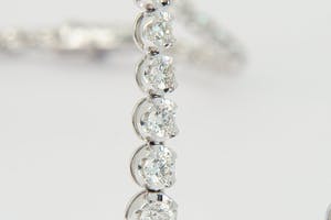 2519 - exclusief 18 krt goud & diamanten Halssieraad - ruim 11 Ct VS1/H diamant! kopen? Bied vanaf 6200!