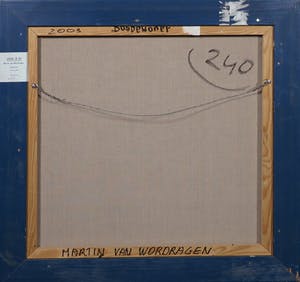 Martin van Wordragen - Olieverf op doek, Bosbewoner - Ingelijst kopen? Bied vanaf 1!