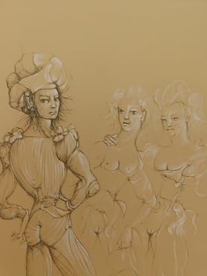 Leonor Fini - Scène de Théâtre kopen? Bied vanaf 30!