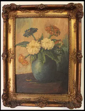 J. van Leeuwen - Bloemen portret. kopen? Bied vanaf 70!