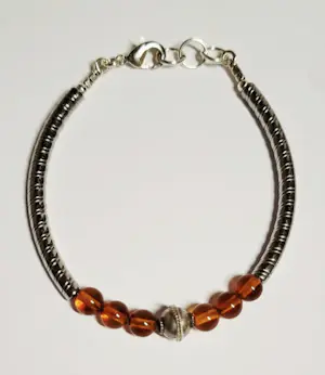 Nieuwe  Ambachtelijke prachtige   amber sterling zilveren armband kopen? Bied vanaf 65!