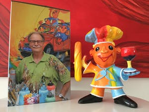 Ad Verstijnen - Kokkie met Rode Wijn - Master Chef - Oplage 200 kopen? Bied vanaf 65!