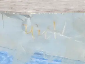 Niet of onleesbaar gesigneerd - Abstracte figuurvorm - Aquarel kopen? Bied vanaf 1!