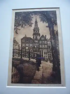 Cornelis Brandenburg - Ets, Groenburgwal verkauft für € 45!