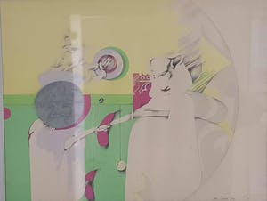 Pierre van Soest - Jan van Eyck op bezoek bij de familie Arnolfini, tweeluik kopen? Bied vanaf 115!