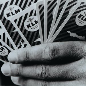 Paul Huf - C-Print met Dibond, KLM kaarten kopen? Bied vanaf 1!