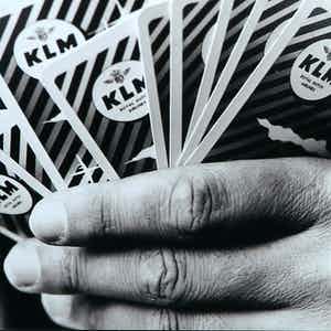 Paul Huf - C-Print met Dibond, KLM kaarten verkocht voor € 1!