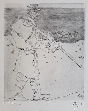 AcheterJan Toorop - Complete portfolio met zeven collotypes? Enchérissez de 250!
