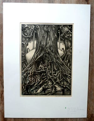 Chris Le Roy - Litho handgedrukt: De ontwortelden - 1947 kopen? Bied vanaf 79!