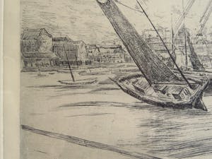 Armand Apol - Zeebrugge - Ets (zeer kleine oplage, 3 stuks) kopen? Bied vanaf 45!