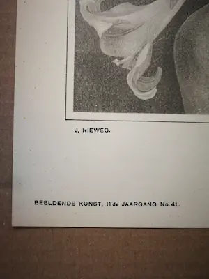 Jakob Nieweg - Lelies in vaas. kopen? Bied vanaf 1!