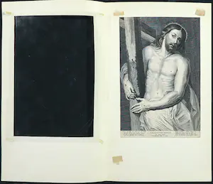 Nicolas Rijckmans - Gravure, Salvator Mundi, naar Peter Paul Rubens kopen? Bied vanaf 1!