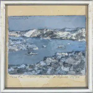 Jan Miechels - Lot van 6 kleine werken op papier (ingelijst) kopen? Bied vanaf 1!