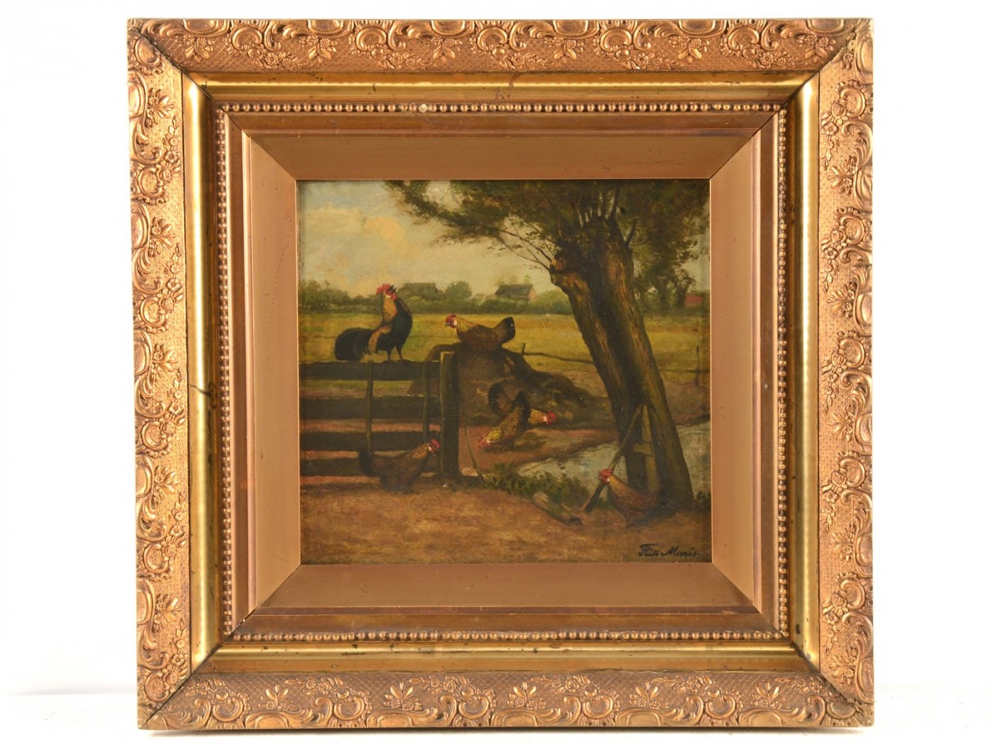 Frits Maris - Olieverf op paneel kopen? Bied vanaf 225!