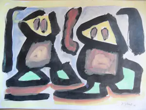 Stephen Gilbert - Abstrakte Kompositionen "COBRA" kopen? Bied vanaf 500!