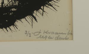 Jaap Kraanen - Litho, Bloemmotief - Ingelijst kopen? Bied vanaf 1!