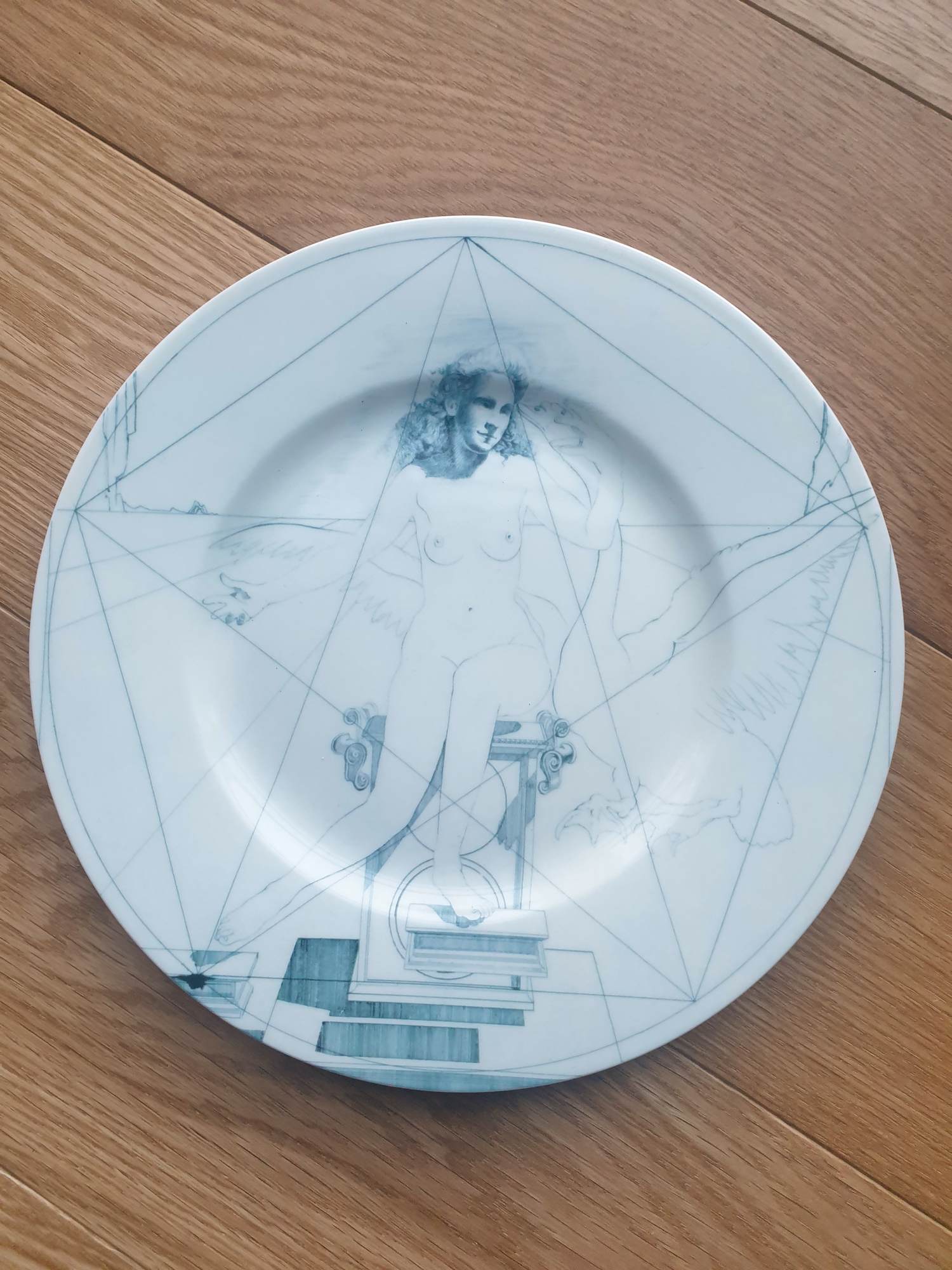 Salvador Dali - Porseleinen bord Villeroy & Boch diameter 21 cm kopen? Bied vanaf 50!