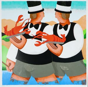 Yvonne Zomerdijk - Zeefdruk, Zeebanket kopen? Bied vanaf 1!