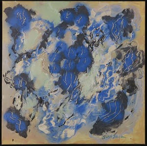 Bert Braam - Acryl op doek, Zonder titel kopen? Bied vanaf 1!