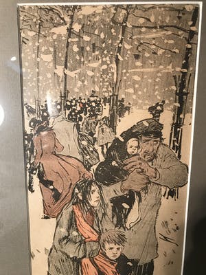 Theophile Alexandre Steinlen - Vluchtelingen kopen? Bied vanaf 75!