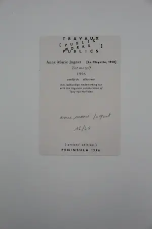 Thomas A. Clark - Zeefdruk: Glade - 1996 kopen? Bied vanaf 250!