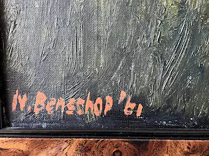 Nico Benschop - zonsondergang kopen? Bied vanaf 125!