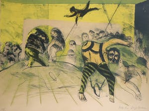 Martin Engelman - Litho, Zonder titel - Ingelijst kopen? Bied vanaf 1!