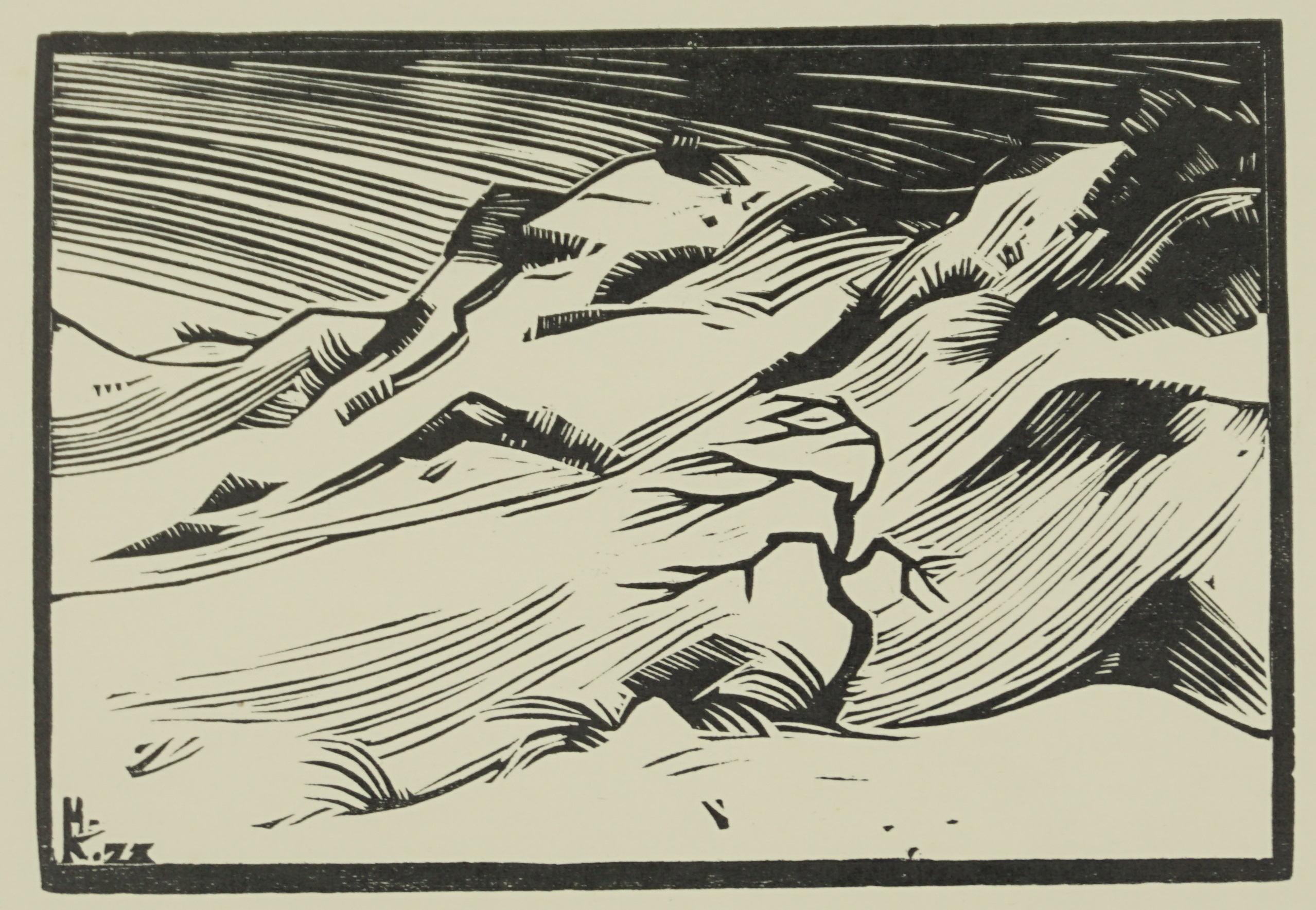 Han Krug - 12 houtsneden - Stille plekjes -1928 verkocht voor € 60!