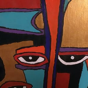 Niet of onleesbaar gesigneerd - Faces kopen? Bied vanaf 1!