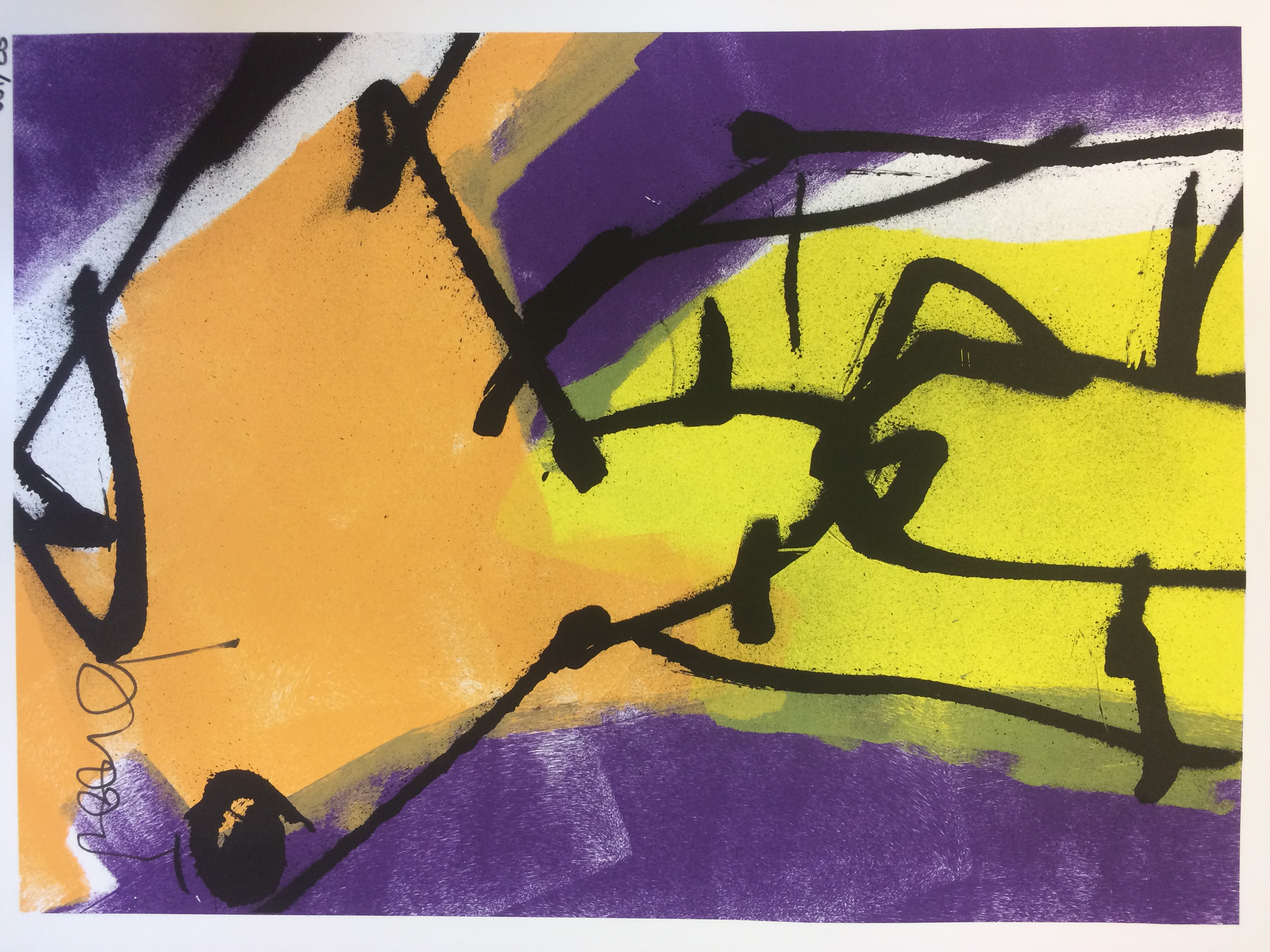 Herman Brood - Man op Paard 95/100 verkocht voor € 210!