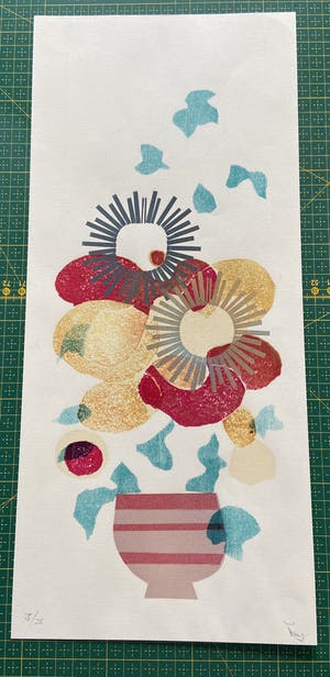 Frans de Jong - Vaas met bloemen kopen? Bied vanaf 15!