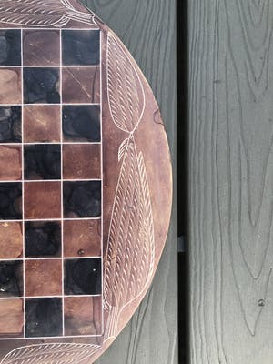 Curiosa - Handgemaakt stenen schaakspel afkomstig uit Kenia kopen? Bied vanaf 1!